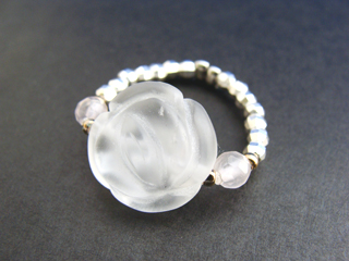 クォーツ（フロスト）健康・能力・明晰・完璧・宇宙的意識・感受性・沈着冷静・豊かな感受性