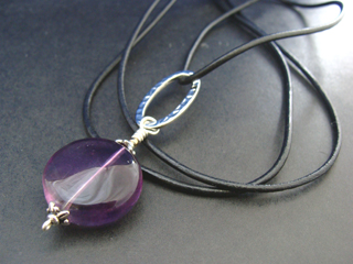 フローライト（パープル）ひらめき・集中力・直感・愛・学習・理解力・独立