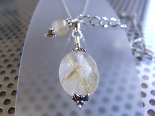 ルチルクォーツ（クリア・金線）財運・ギャンブル運アップ