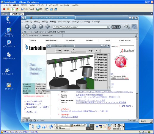 Turbolinux10 on VMware