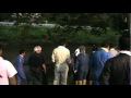 大滝根川の灯ろう流し 3 2011.8.28