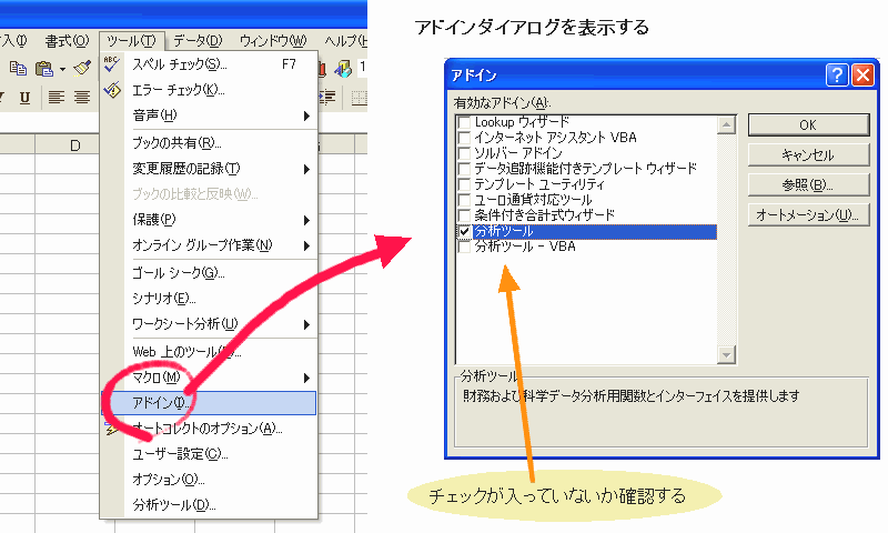 �A�h�C���̊m�F