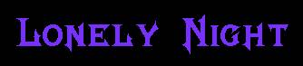 lonerynight.JPEG 334�~73 (4KB)