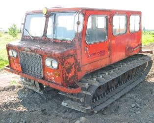 雪上車 大原 SM15 岐阜から （南極を縦横無尽に走る雪上車 作っ