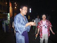 和合亮一、嵯峨恵子さん
