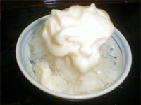 ヤクルト+アイスクリーム