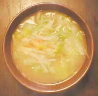 ���؂ƃJ�j�̃X�[�v