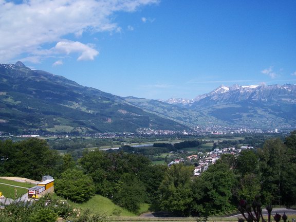 Aussicht von Schl. Vaduz