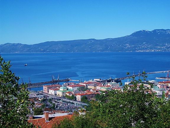 Rijeka from Trsat