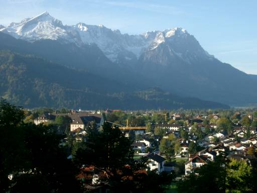 Partenkirchen and Zugspitze