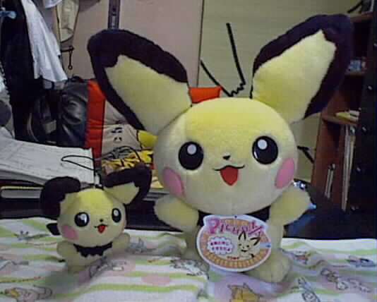 ぴちゅうぬいぐるみ